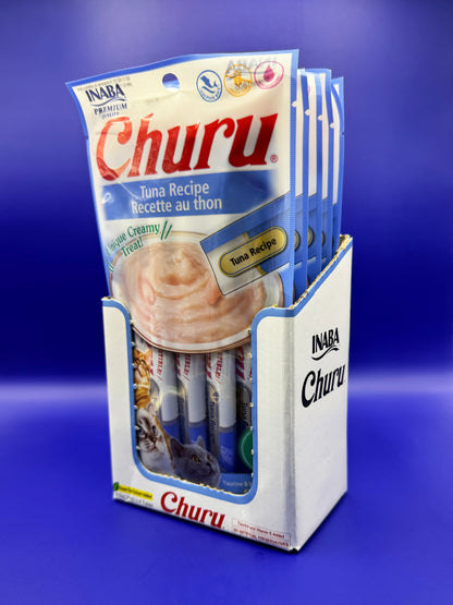 Petisco Cremoso para Gatos Churu Atum - 15 Packs