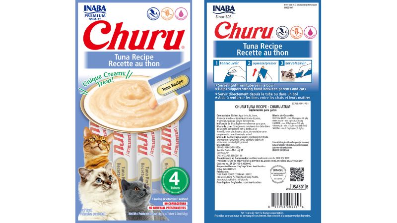 Petisco Cremoso para Gatos Churu Atum - 1 Pack